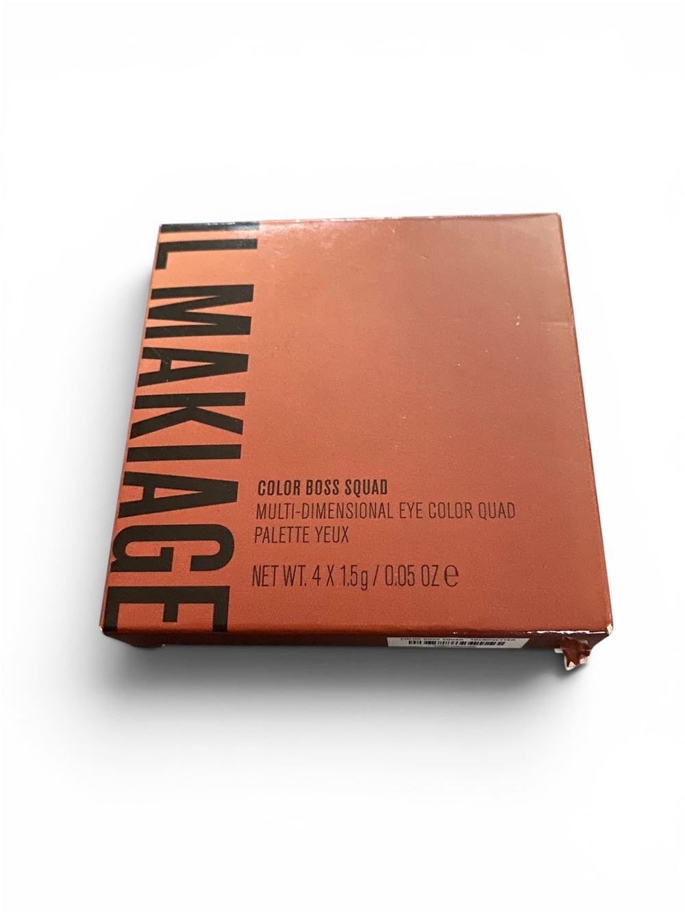NEW IL MAKIAGE Color Boss Squad Multi-Dimensional Eye Color Quad Palette